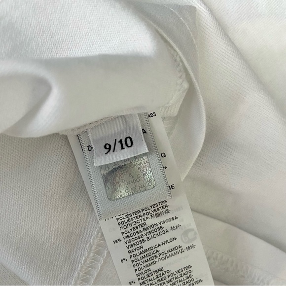 DOLCE & GABBANA Love is What You Want Cotton T-Shirt Roses Sequin Embroi… - Picture 10 of 10